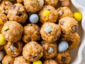 Mini Cadbury Egg Protein Balls (Viral Recipe)