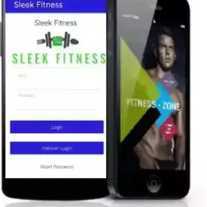 Sleek Fitness Personal Training Mobile Application Subscription - (Admission Fee - Get 2 days Trial Free)